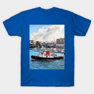 Bermuda - Tugboat Going Into Hamilton Harbour T-Shirt